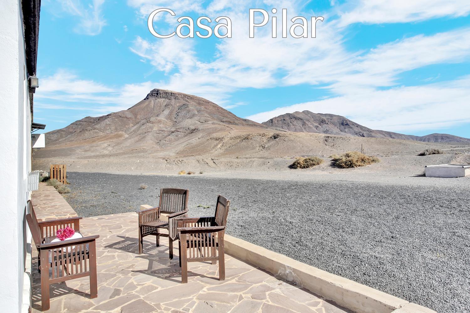 Casa Pilar, Aurora Y Tarabilla En Finca Ecologica Teguitar ภายนอก รูปภาพ